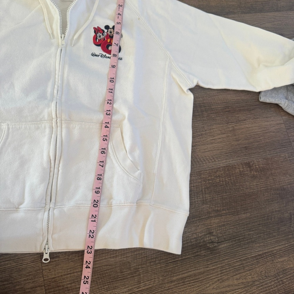 Set of 2 Walt Disney World Disneyland 2008 2016 Zip Hoodie Women's S/M - Picture 7 of 10